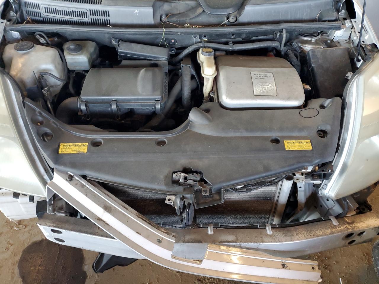 2006 Toyota Prius VIN JTDKB20UX67079209 Copart auction photo, rear end / undercarriage damage thumbnail 11