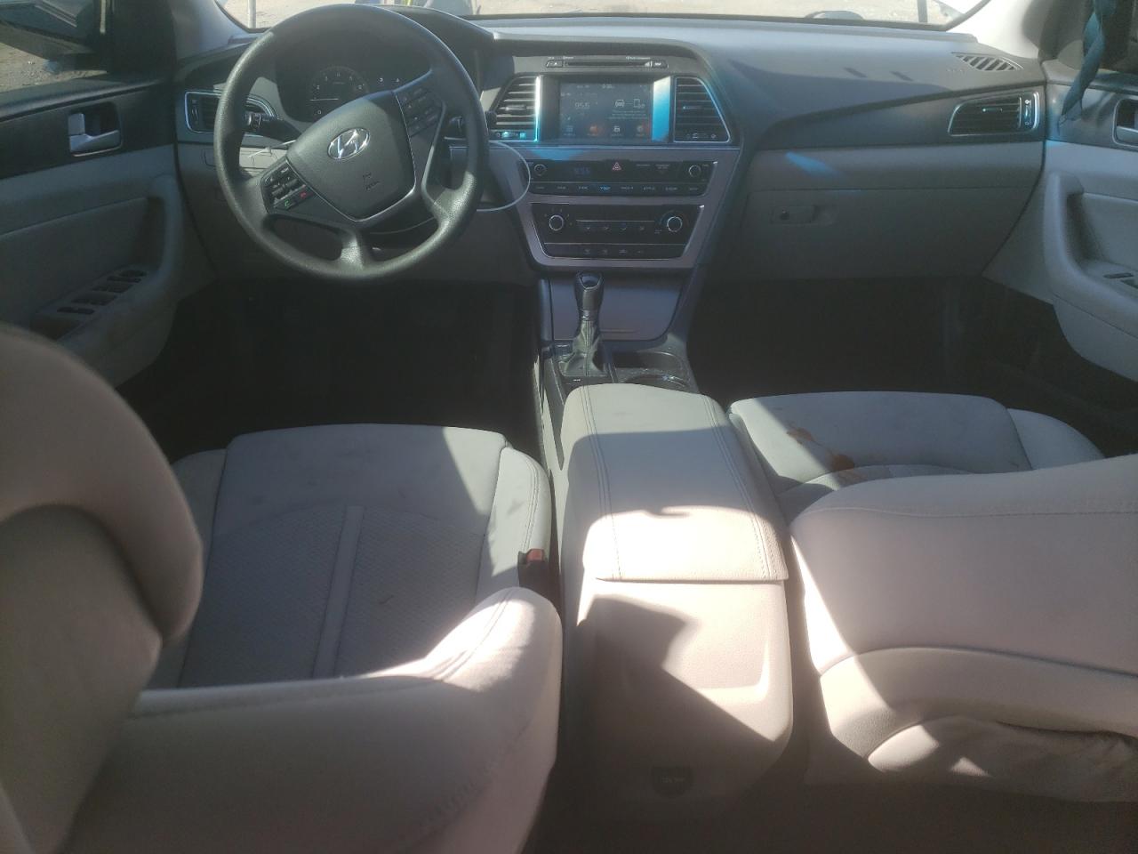 2016 Hyundai Sonata VIN 5NPE34AF0GH316454 Copart auction photo, front end / minor dent/scratches damage thumbnail 8
