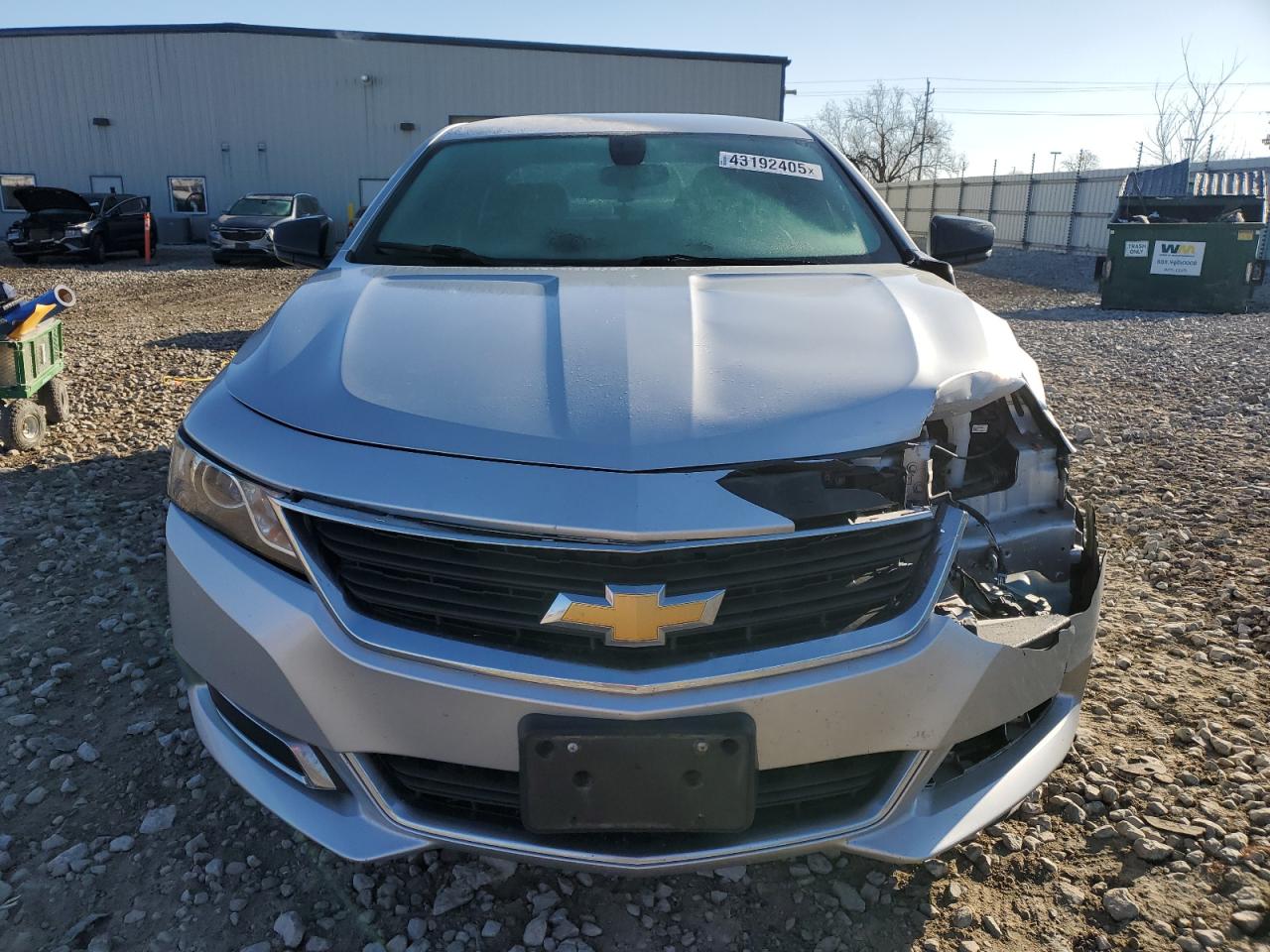 2016 Chevrolet Impala VIN 2G11X5SA2G9158867 Copart auction photo, front end / mechanical damage thumbnail 5