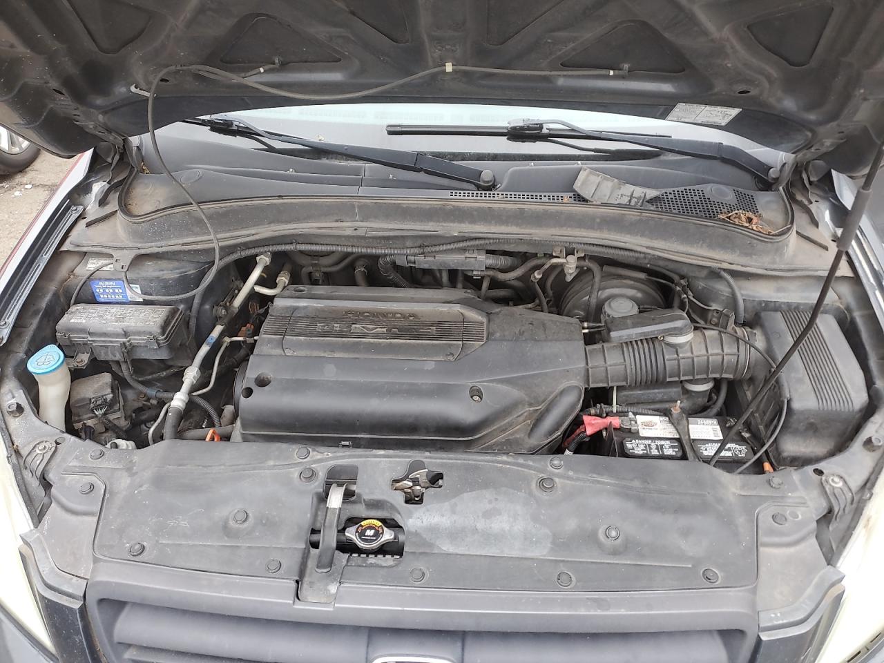 2004 Honda Pilot VIN 2HKYF18634H528642 Copart auction photo, front end damage thumbnail 11