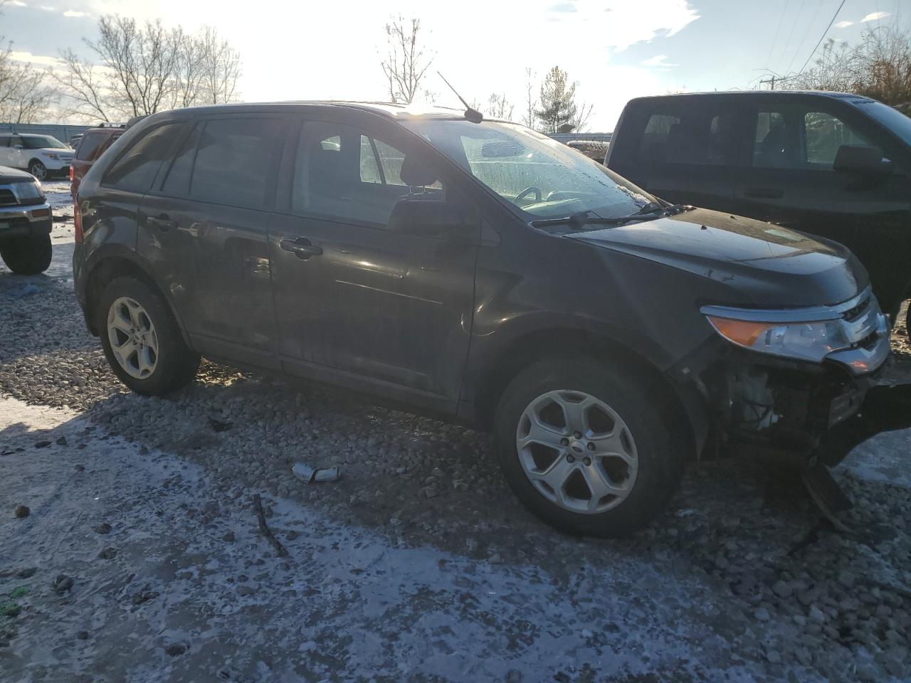 2013 Ford Edge VIN 2FMDK3JC9DBE07028 Copart auction photo, front end damage thumbnail 4