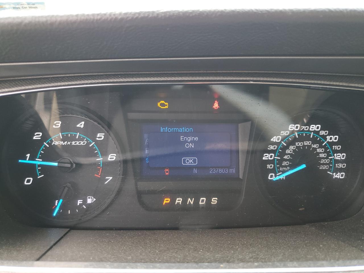 2013 Ford Taurus VIN 1FAHP2D85DG157584 Copart auction photo, front end damage thumbnail 9