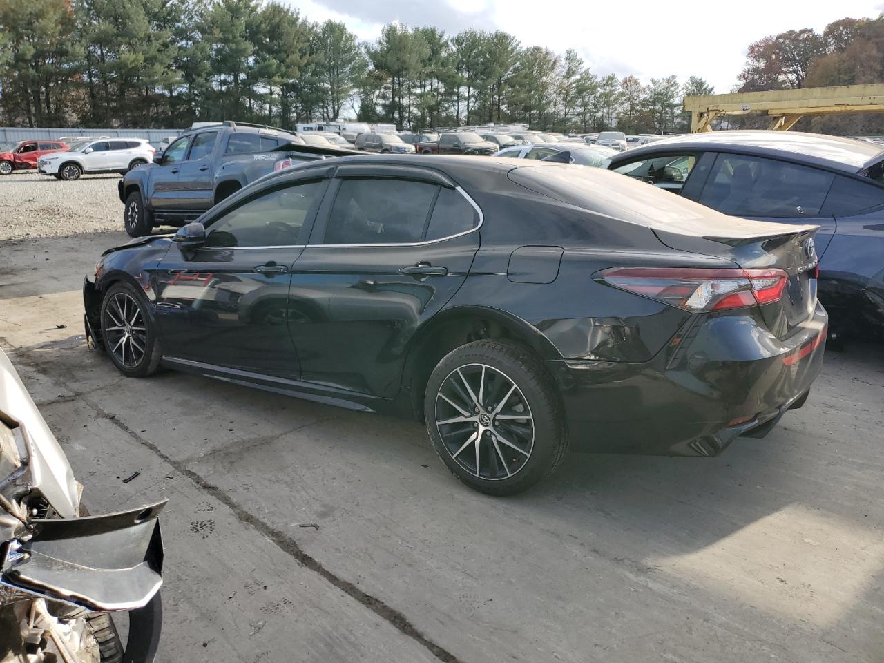 2021 Toyota Camry VIN 4T1G11AK4MU485867 Copart auction photo, front end / side damage thumbnail 2