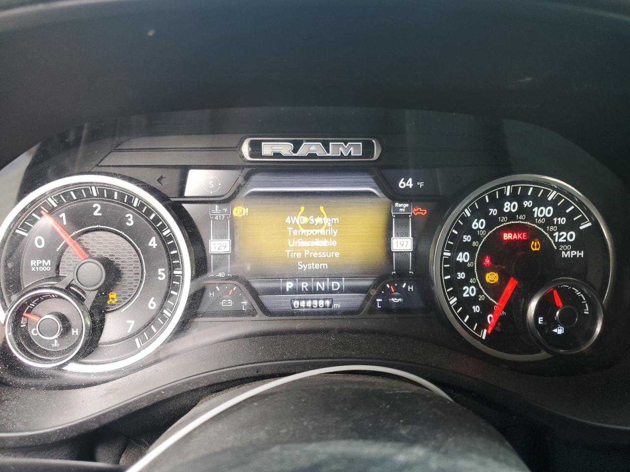 2019 RAM 1500 VIN 1C6SRFFT9KN783836 Copart auction photo, all over damage thumbnail 9