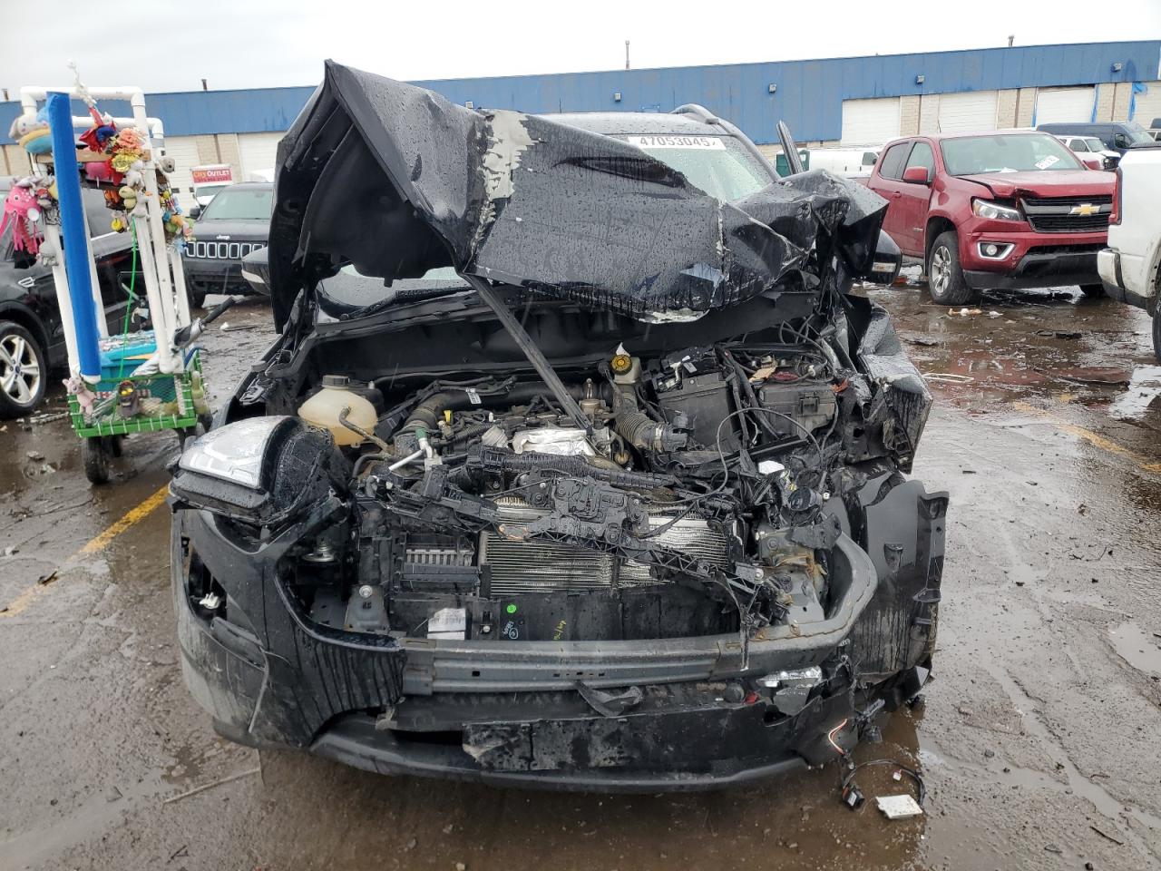2021 Ford EcoSport VIN MAJ3S2GE6MC441050 Copart auction photo, front end damage thumbnail 5