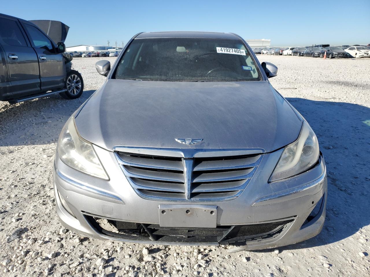 2012 Hyundai Genesis VIN KMHGC4DF0CU175787 Copart auction photo, front end / minor dent/scratches damage thumbnail 5