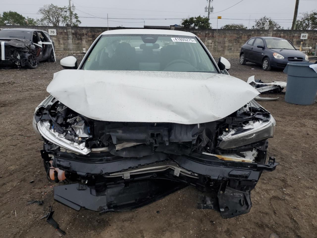 2023 Honda Civic VIN 2HGFE2F25PH542301 Copart auction photo, front end / rear end damage thumbnail 5