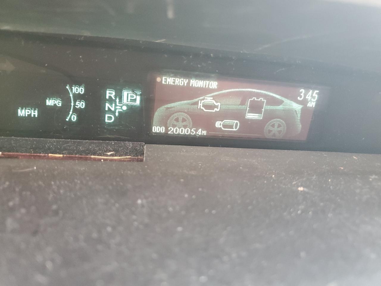 2012 Toyota Prius VIN JTDKN3DU7C1534569 Copart auction photo, rear end damage thumbnail 9