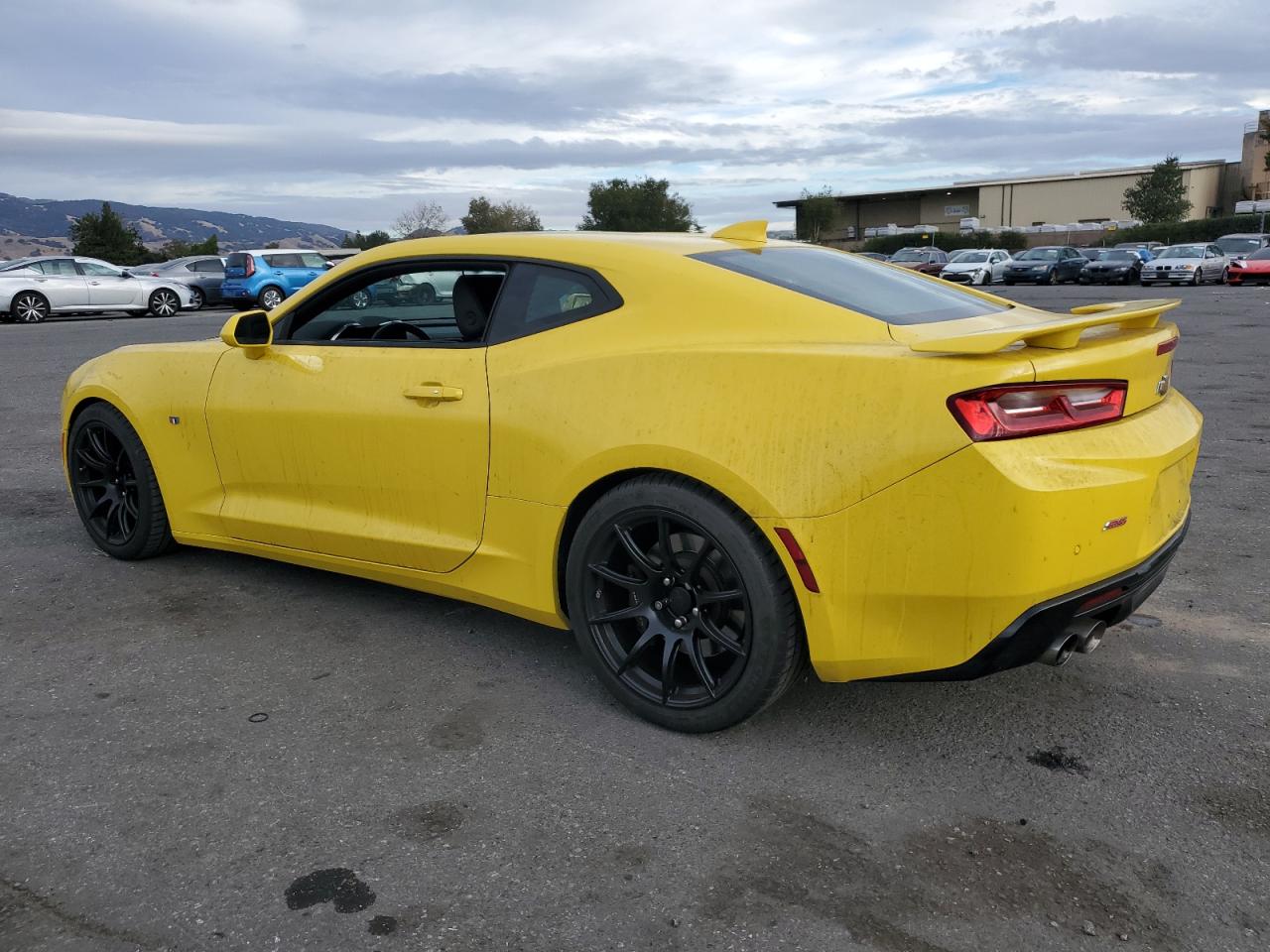 2017 Chevrolet Camaro VIN 1G1FH1R75H0151090 Copart auction photo, vandalism damage thumbnail 2