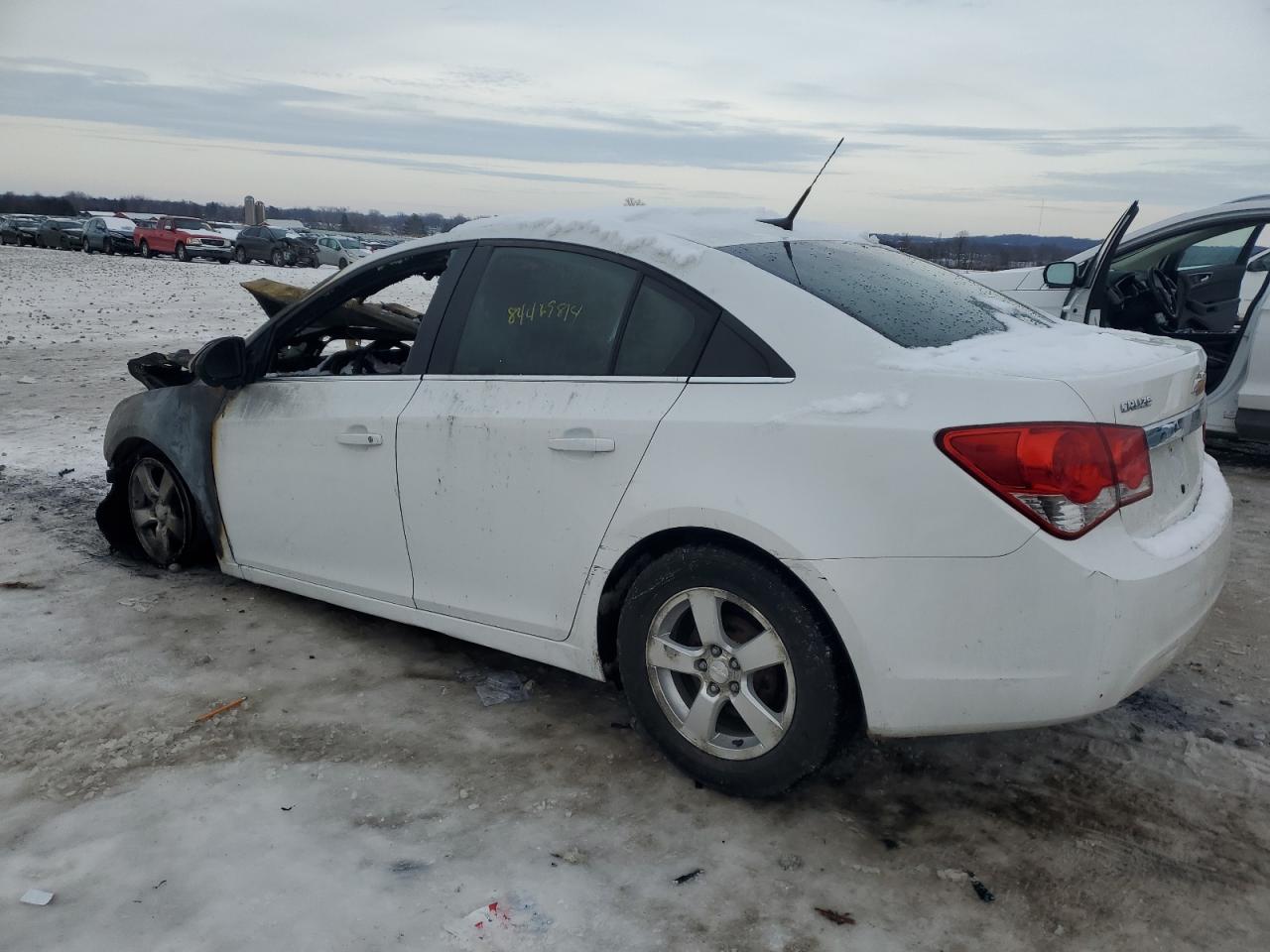 2013 Chevrolet Cruze VIN 1G1PC5SBXD7284535 Copart auction photo, burn damage thumbnail 2