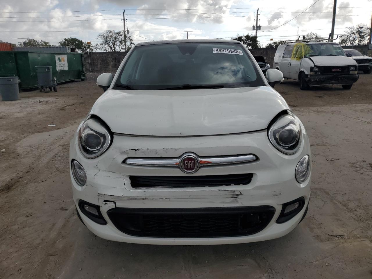 2017 Fiat 500 VIN ZFBCFXDB6HP622947 Copart auction photo, rear end / front end damage thumbnail 5