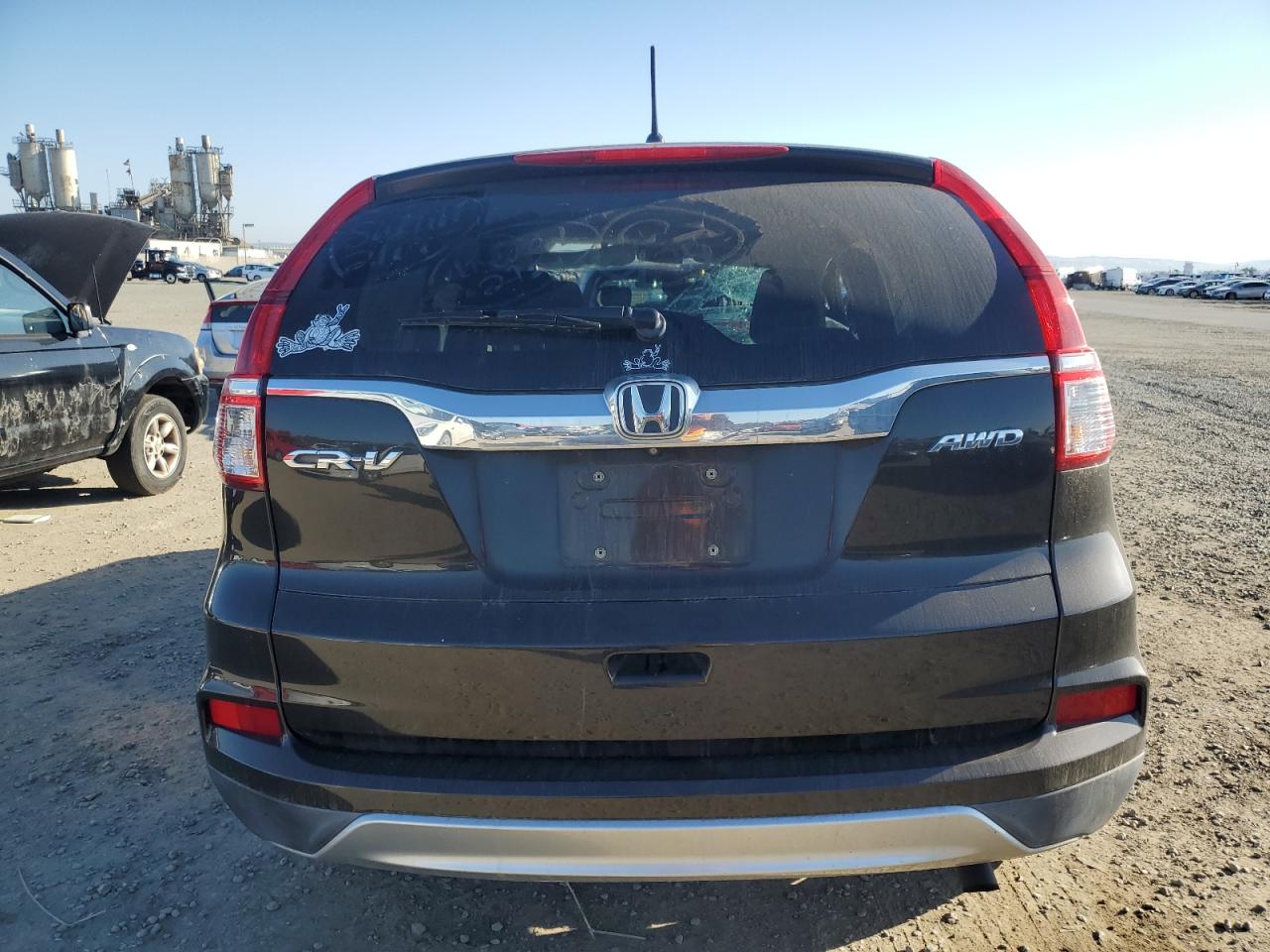 2016 Honda CR-V VIN 2HKRM4H50GH666923 Copart auction photo, rollover damage thumbnail 6