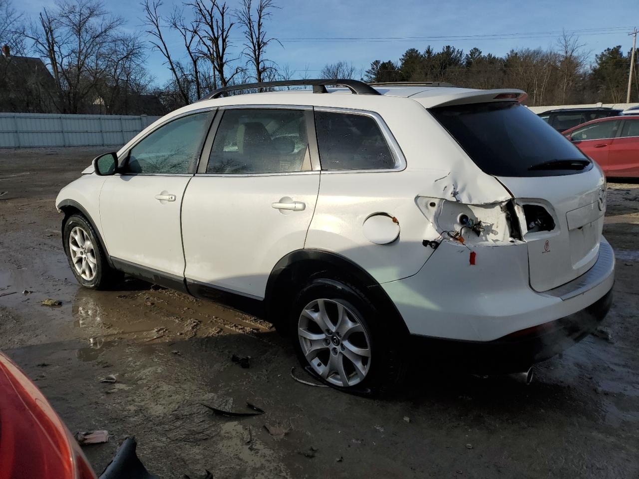 2015 Mazda CX-9 VIN JM3TB3CA0F0456237 Copart auction photo, rear end / front end damage thumbnail 2