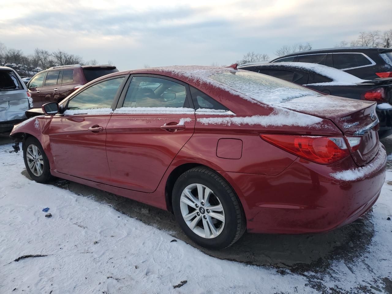 2013 Hyundai Sonata VIN 5NPEB4AC4DH771280 Copart auction photo, front end damage thumbnail 2