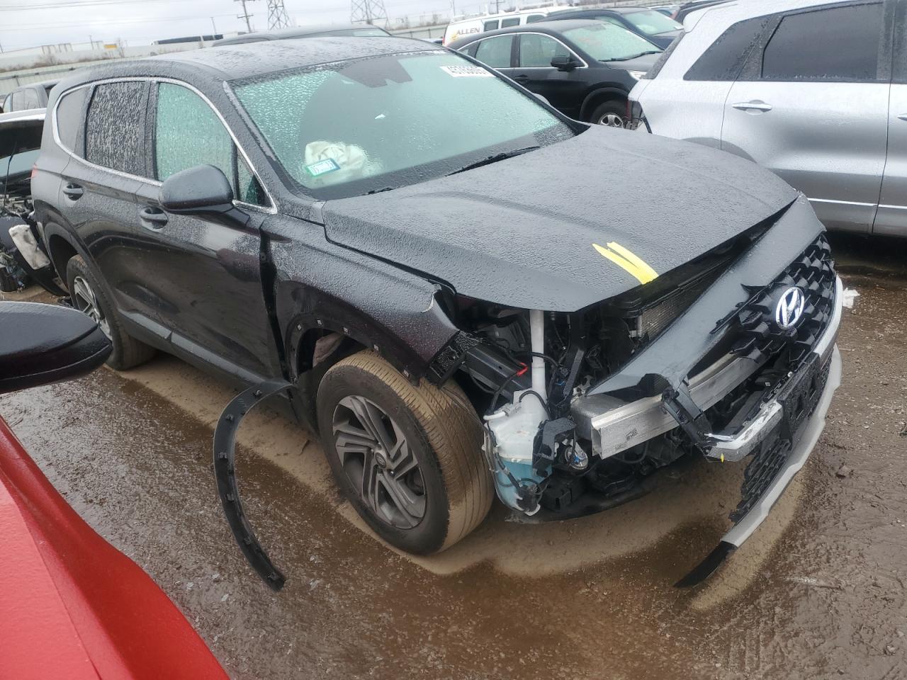 2023 Hyundai Santa Fe VIN 5NMS1DAJ8PH606564 Copart auction photo, front end / minor dent/scratches damage thumbnail 4