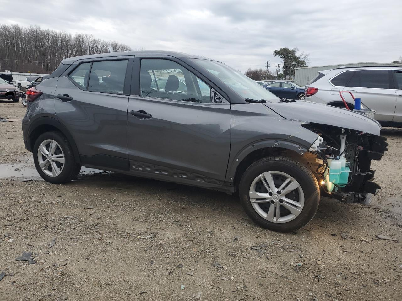 2024 Nissan Kicks VIN 3N1CP5BVXRL490884 Copart auction photo, front end / side damage thumbnail 4