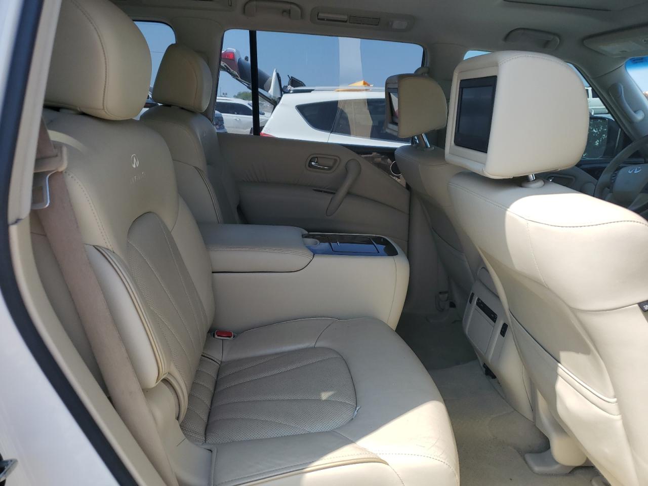 2013 Infiniti QX56 VIN JN8AZ2NF2D9531516 Copart auction photo, front end / rear end damage thumbnail 11