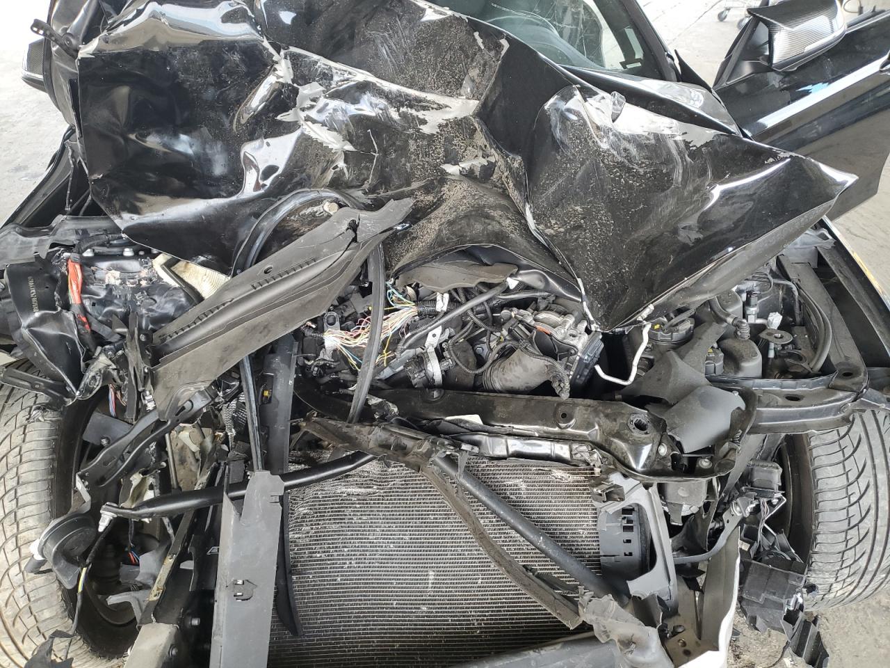 2018 BMW 4er VIN WBA4J1C52JBG79707 Copart auction photo, front end / undercarriage damage thumbnail 13