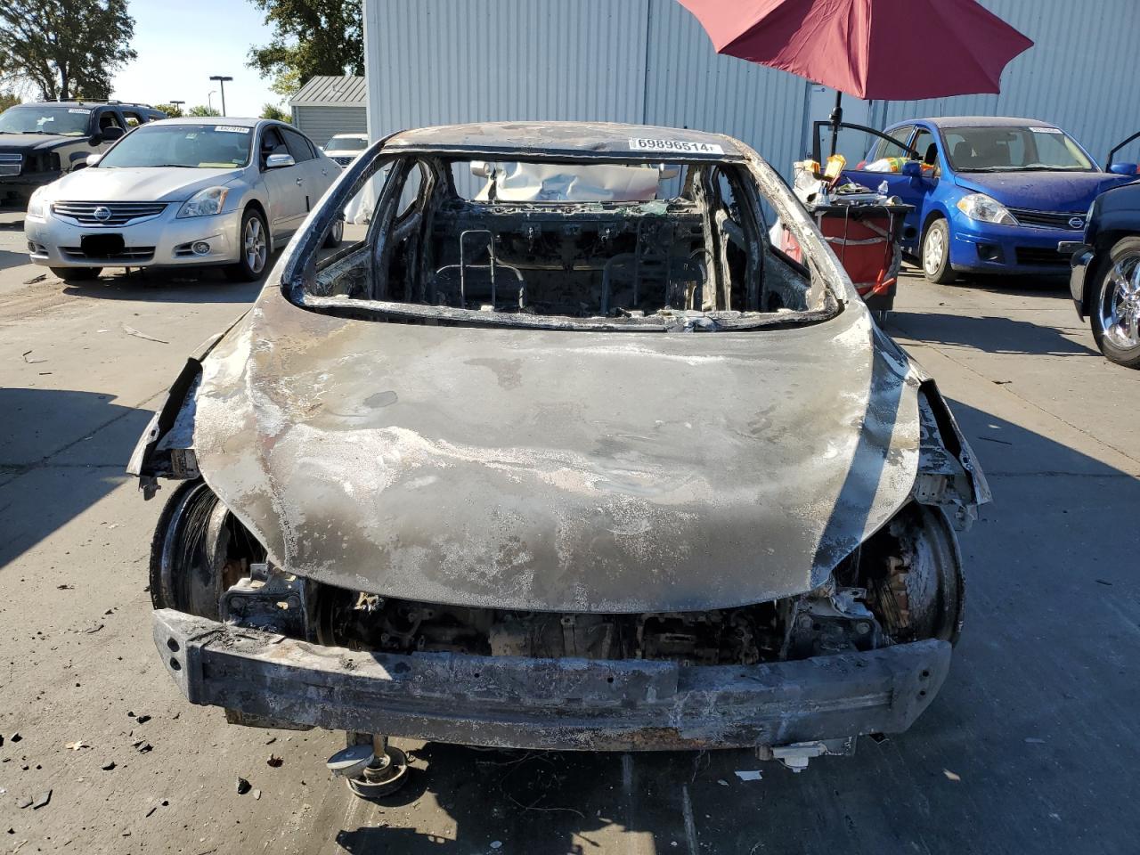 2015 Hyundai Elantra VIN 5NPDH4AE3FH564278 Copart auction photo, burn / missing/altered vin damage thumbnail 5