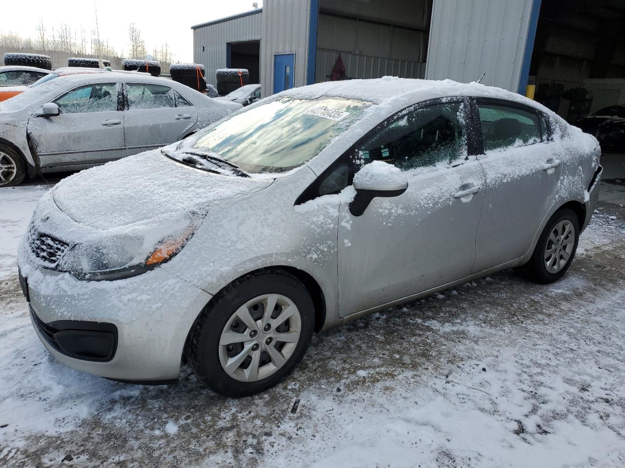 2015 KIA Rio VIN KNADM4A39F6483643