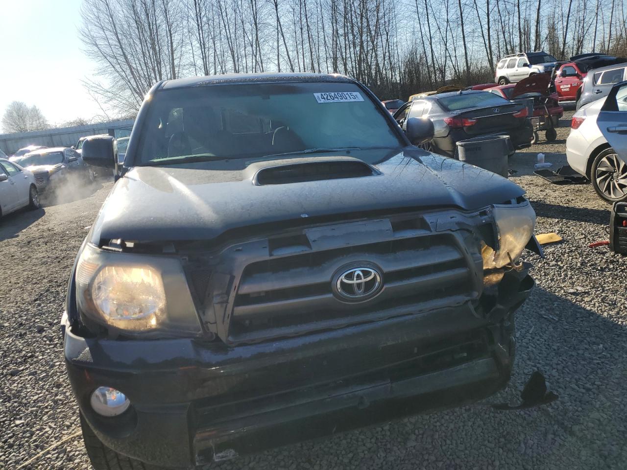 2010 Toyota Tacoma VIN 5TEUU4EN2AZ747019 Copart auction photo, front end damage thumbnail 5