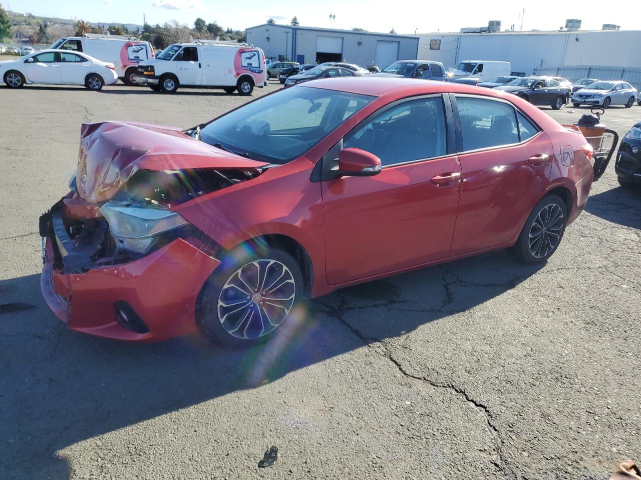 2015 Toyota Corolla VIN 5YFBURHE6FP323159
