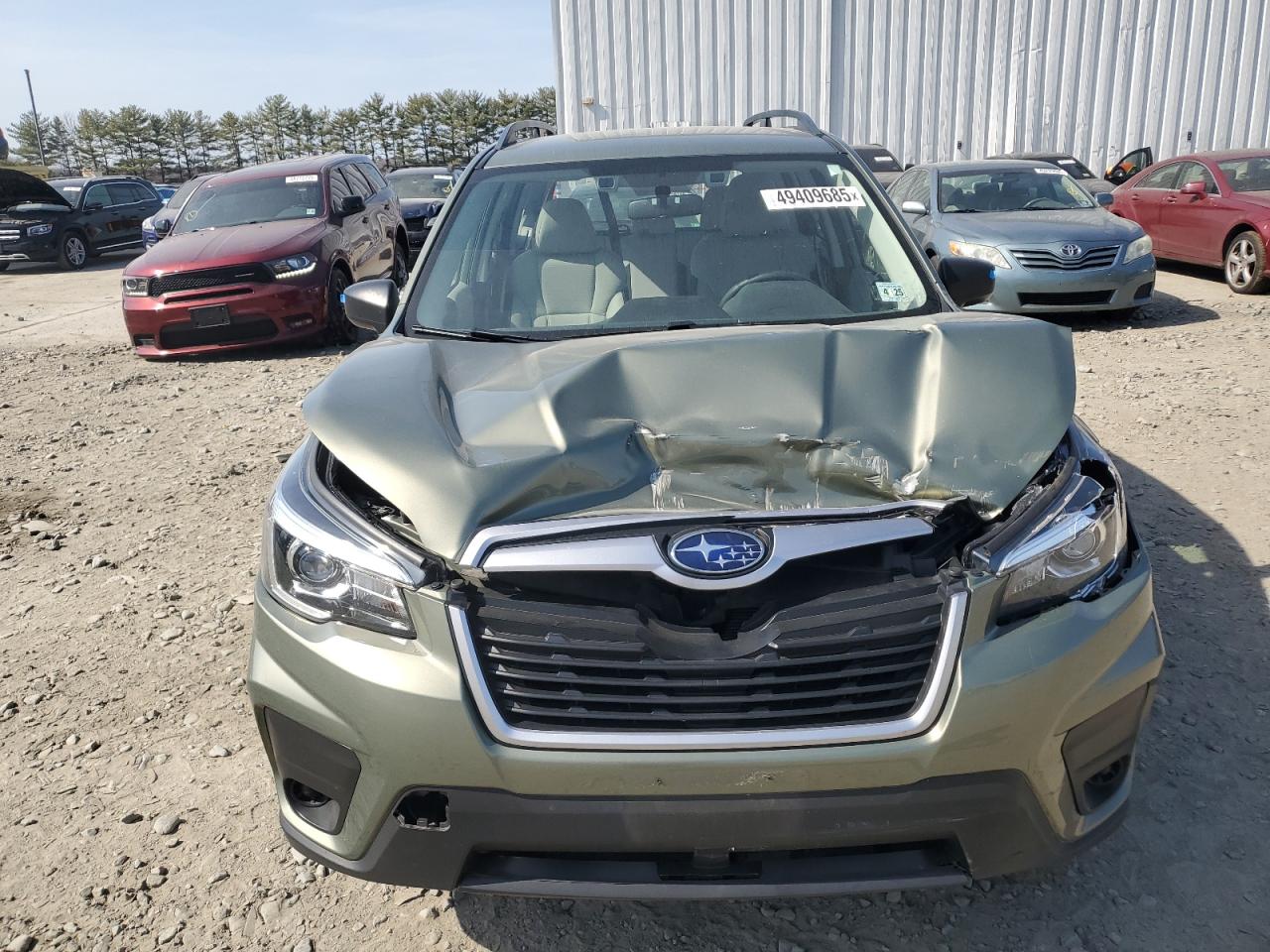 2020 Subaru Forester VIN JF2SKADCXLH434284 Copart auction photo, front end damage thumbnail 5