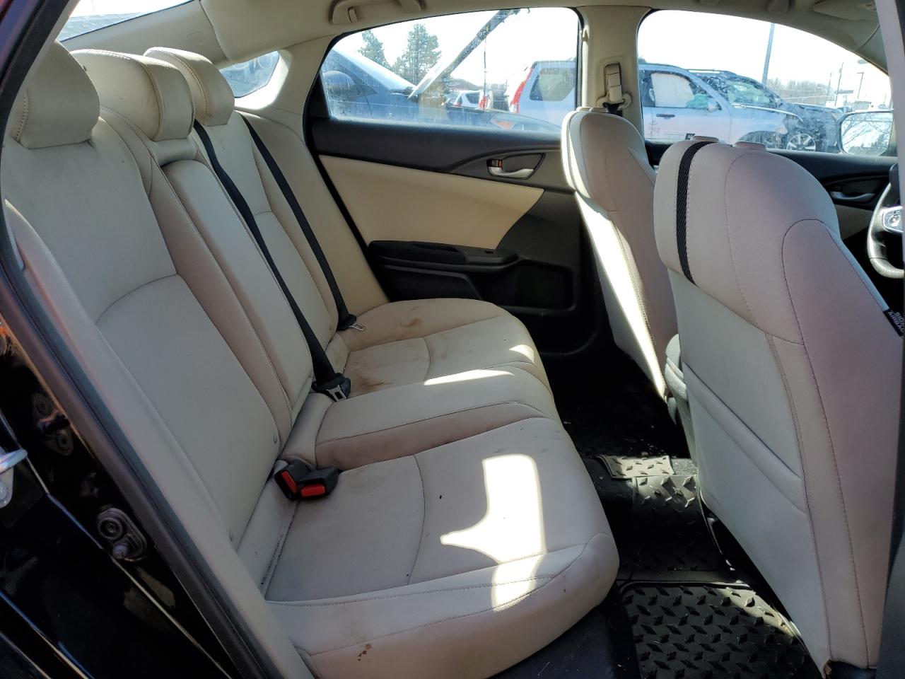 2017 Honda Civic VIN 19XFC2F73HE042702 Copart auction photo, front end / side damage thumbnail 10