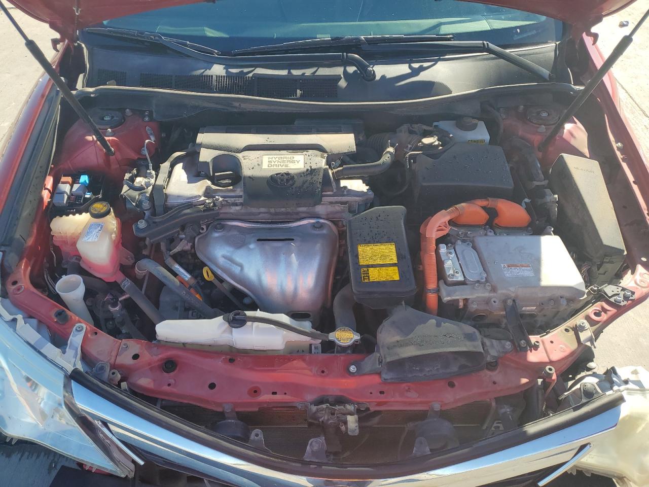 2013 Toyota Camry VIN 4T1BD1FK4DU066508 Copart auction photo, front end / damage history damage thumbnail 11