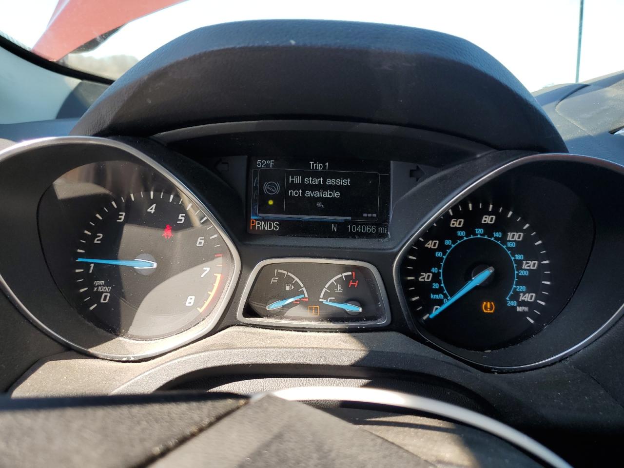 2014 Ford Escape VIN 1FMCU0GXXEUD49389 Copart auction photo, side / minor dent/scratches damage thumbnail 9