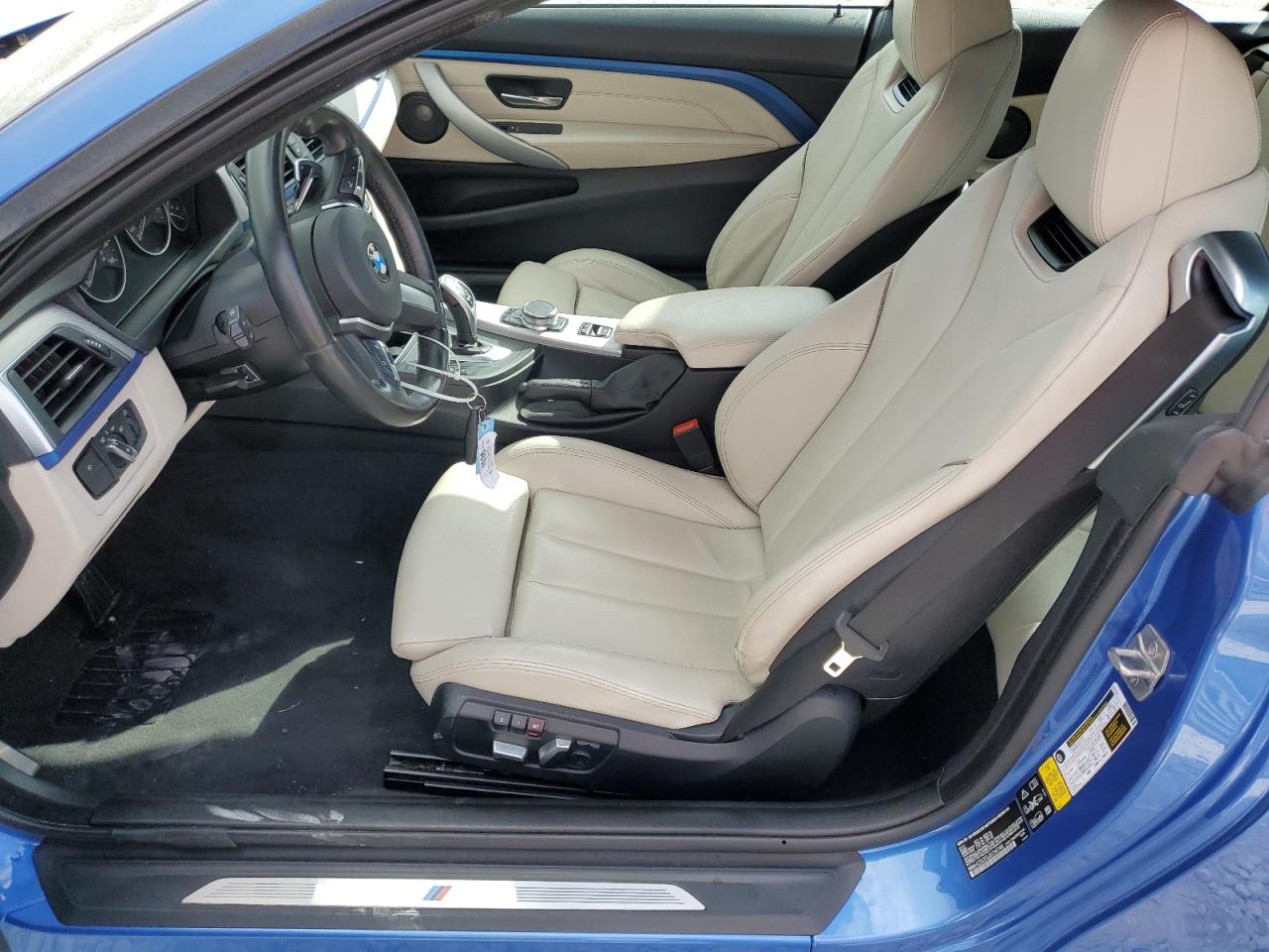 2018 BMW 4er VIN WBA4Z3C53JEC56749 Copart auction photo, undercarriage damage thumbnail 7