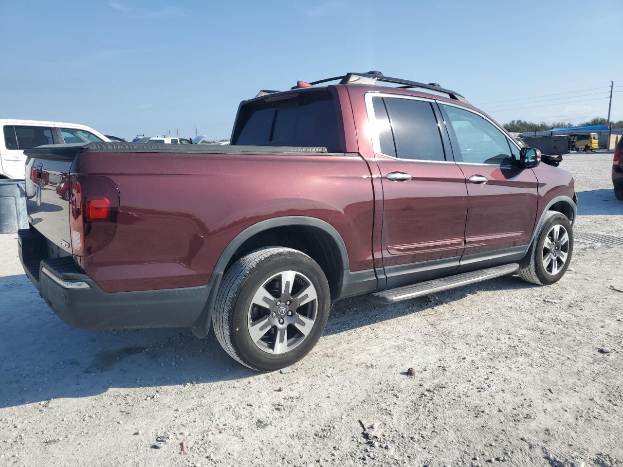 2019 Honda Ridgeline VIN 5FPYK3F75KB022171 Copart auction photo, front end damage thumbnail 3
