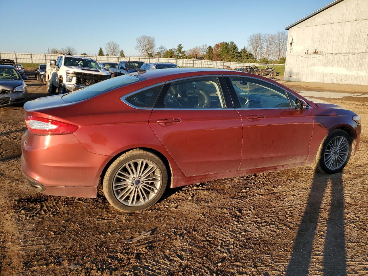 2014 Ford Fusion VIN 3FA6P0H92ER278954 Copart auction photo, front end damage thumbnail 3