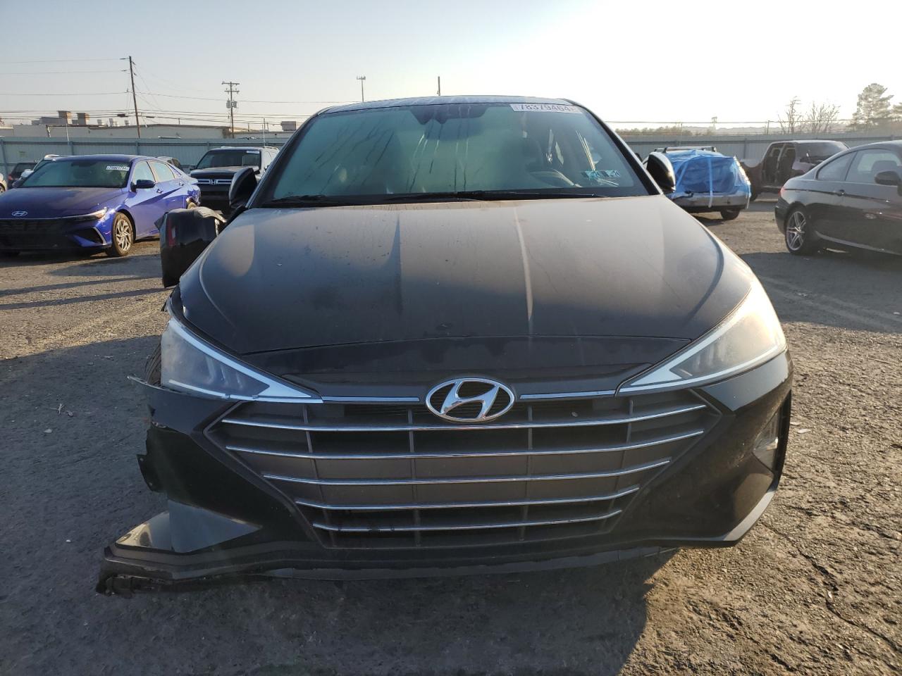 2020 Hyundai Elantra VIN 5NPD84LF4LH625865 Copart auction photo, front end / side damage thumbnail 5