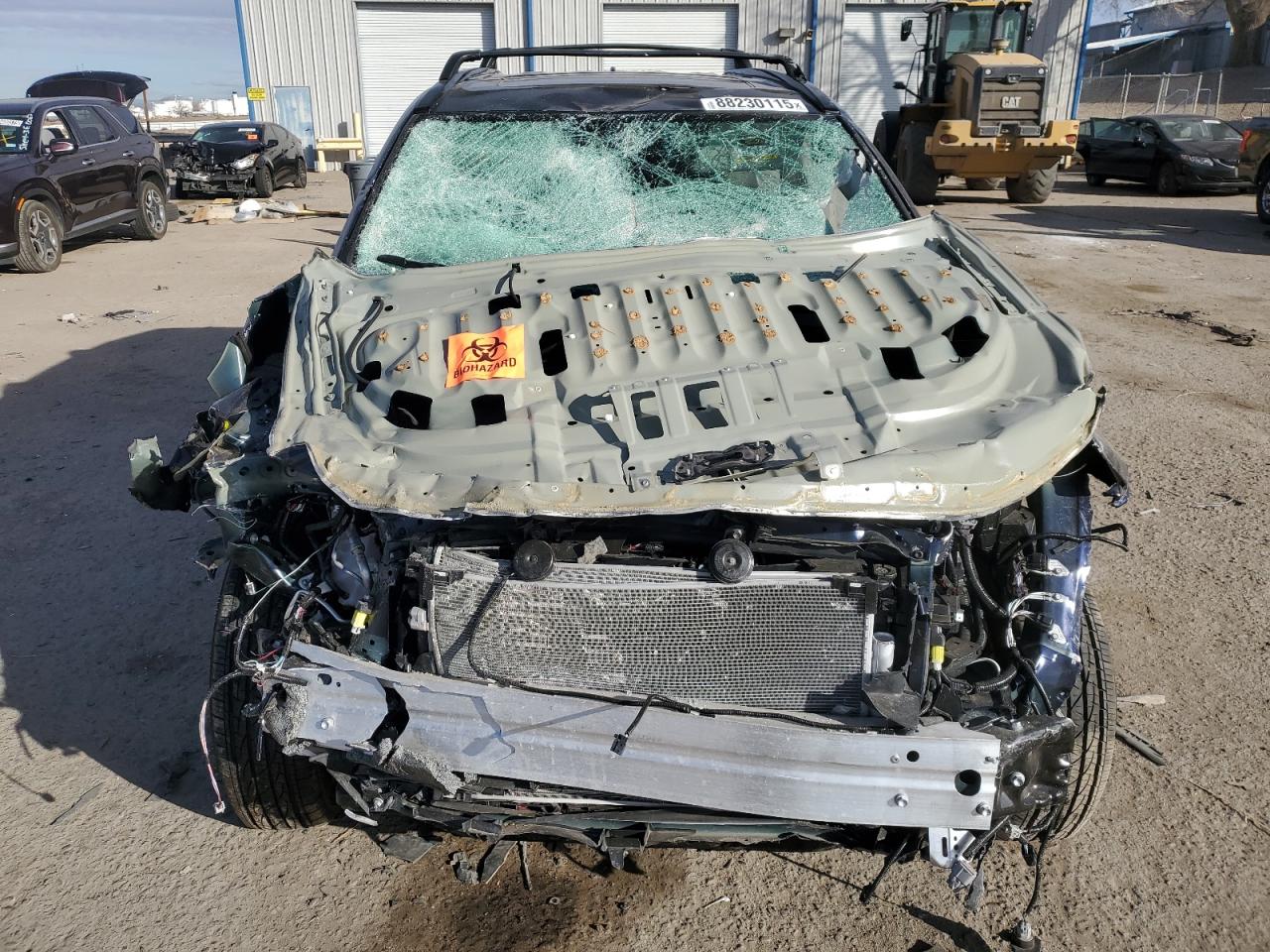 2024 Toyota RAV 4 VIN 2T3W1RFV8RW355781 Copart auction photo, front end / side damage thumbnail 5