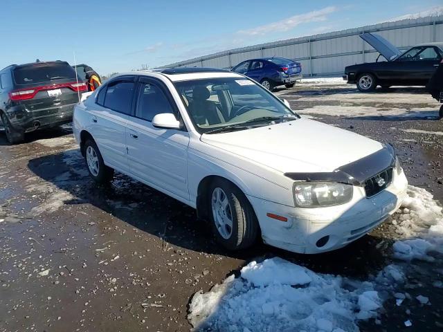 2002 Hyundai Elantra VIN KMHDN45D42U461456 Copart auction photo, front end / side damage thumbnail 10