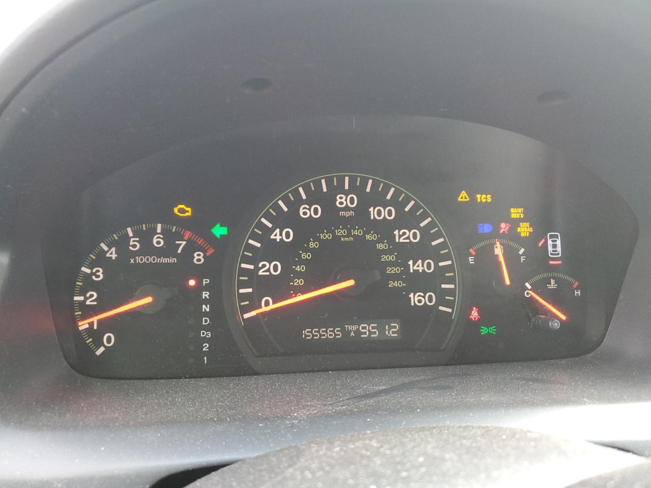 2005 Honda Accord VIN 1HGCM66515A005475 Copart auction photo, normal wear / front end damage thumbnail 9