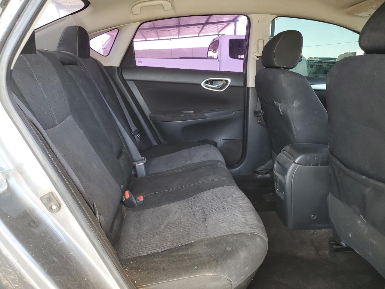 2015 Nissan Sentra VIN 3N1AB7AP8FL630348 Copart auction photo, vandalism damage thumbnail 10