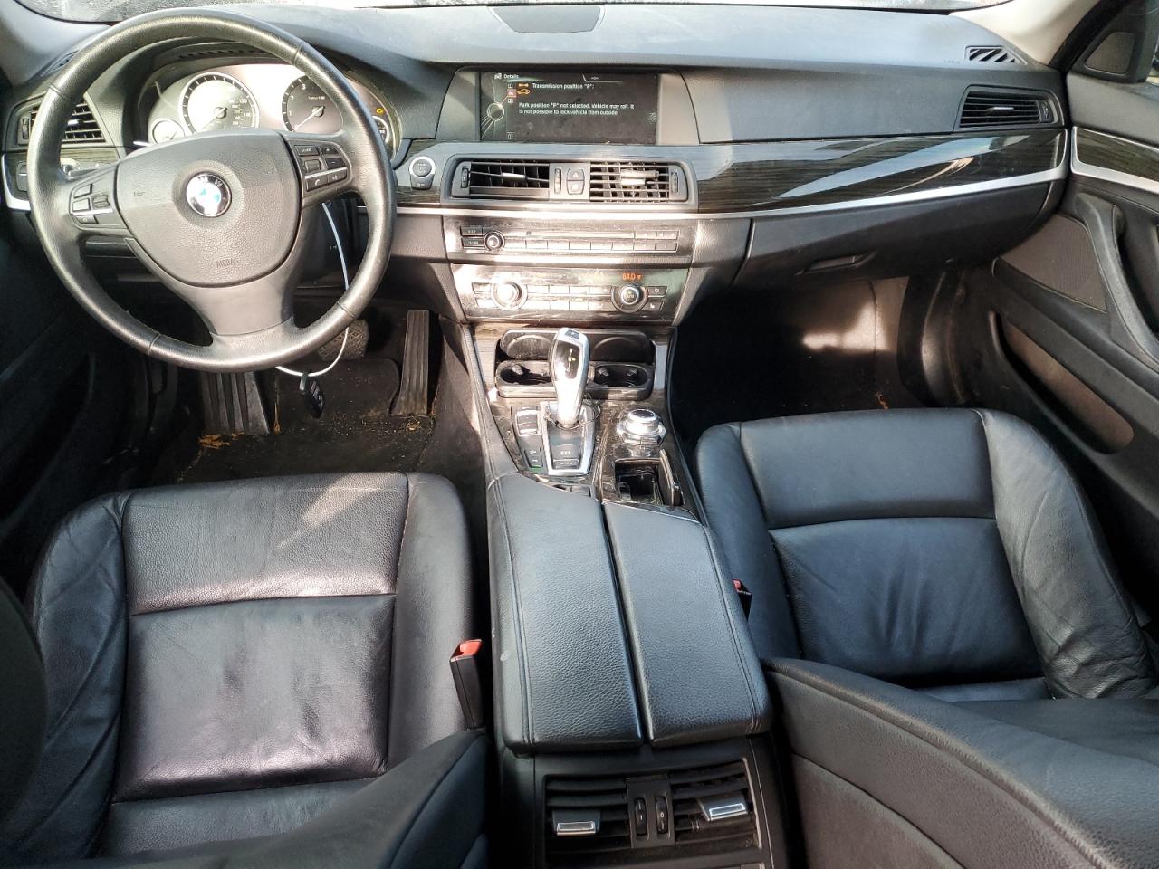 2013 BMW 5er VIN WBAFU7C55DDU74990 Copart auction photo, rear end damage thumbnail 8