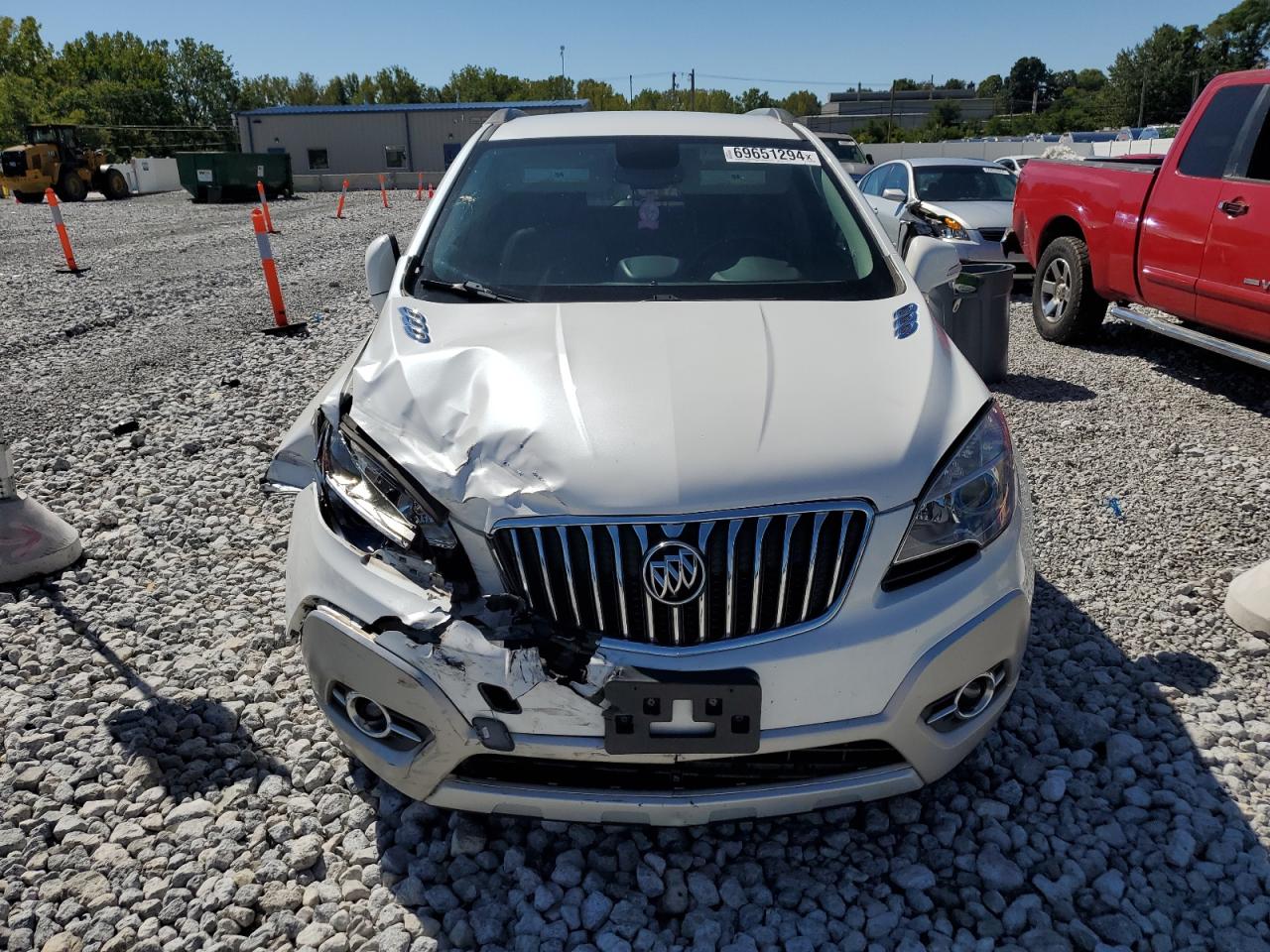 2015 Buick Encore VIN KL4CJBSB5FB035371 Copart auction photo, front end damage thumbnail 5