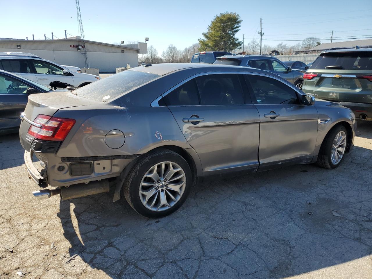 2014 Ford Taurus VIN 1FAHP2F86EG149279 Copart auction photo, rear end / front end damage thumbnail 3