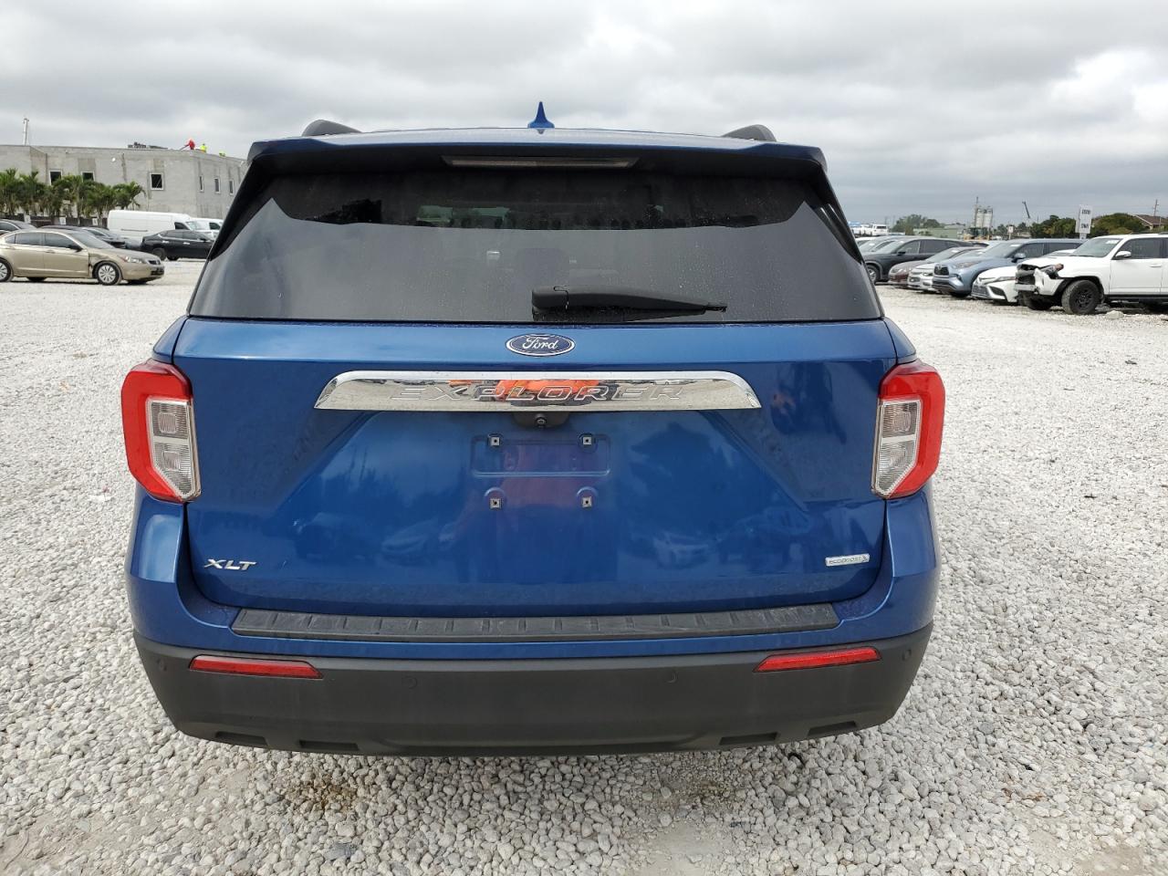 2020 Ford Explorer VIN 1FMSK7DH4LGC86499 Copart auction photo, side damage thumbnail 6