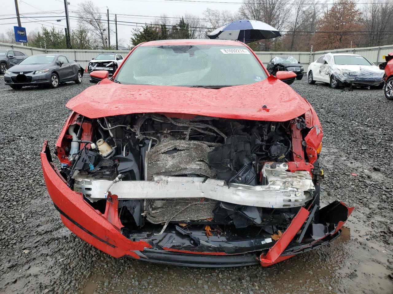 2017 Honda Civic VIN 2HGFC2F79HH557855 Copart auction photo, rear end / front end damage thumbnail 5