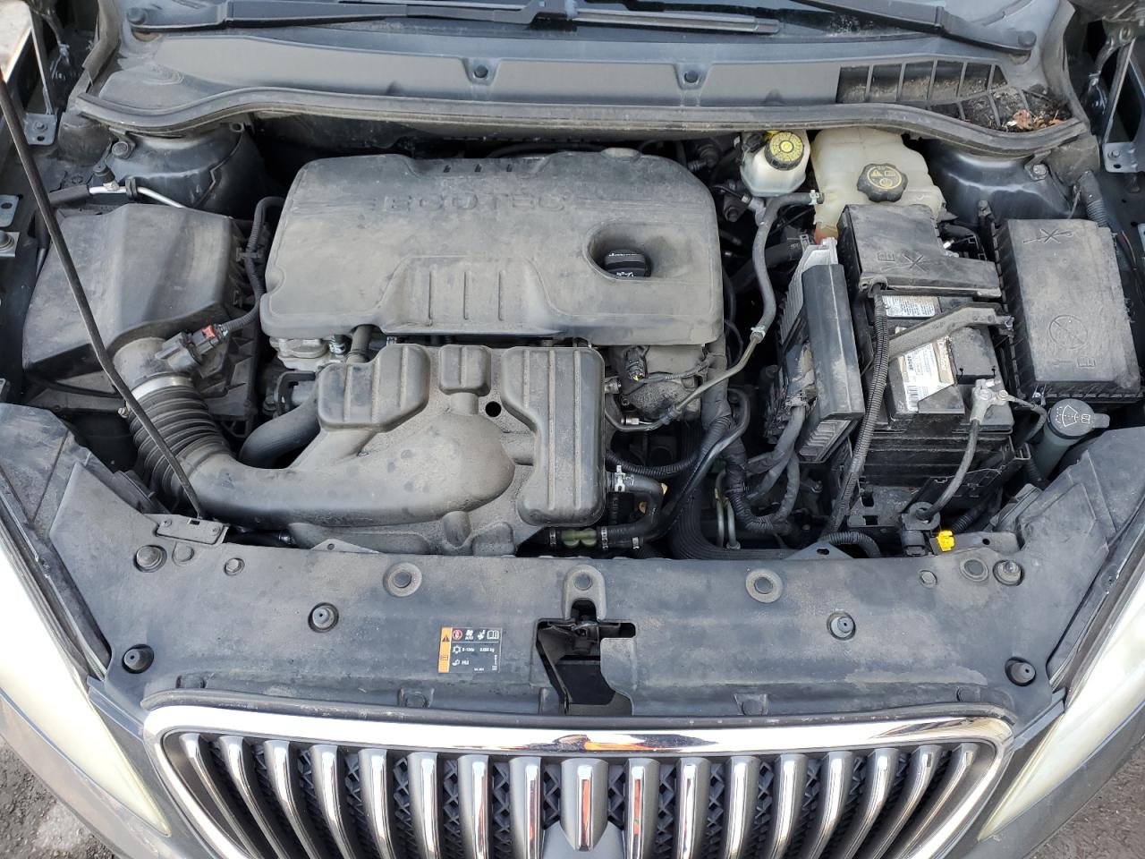 2013 Buick Verano VIN 1G4PP5SK0D4199941 Copart auction photo, mechanical damage thumbnail 11