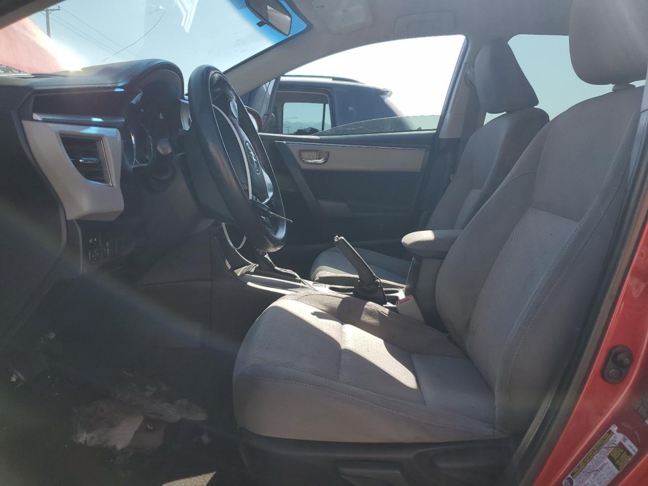 2015 Toyota Corolla VIN 5YFBURHE6FP353827 Copart auction photo, front end damage thumbnail 7