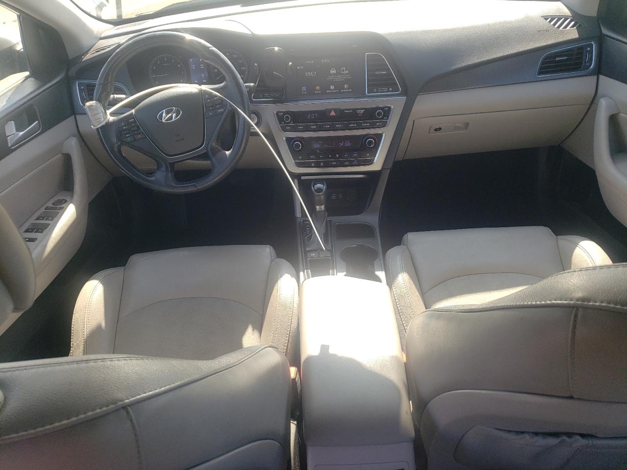 2016 Hyundai Sonata VIN 5NPE34AF1GH344294 Copart auction photo, rear end damage thumbnail 8