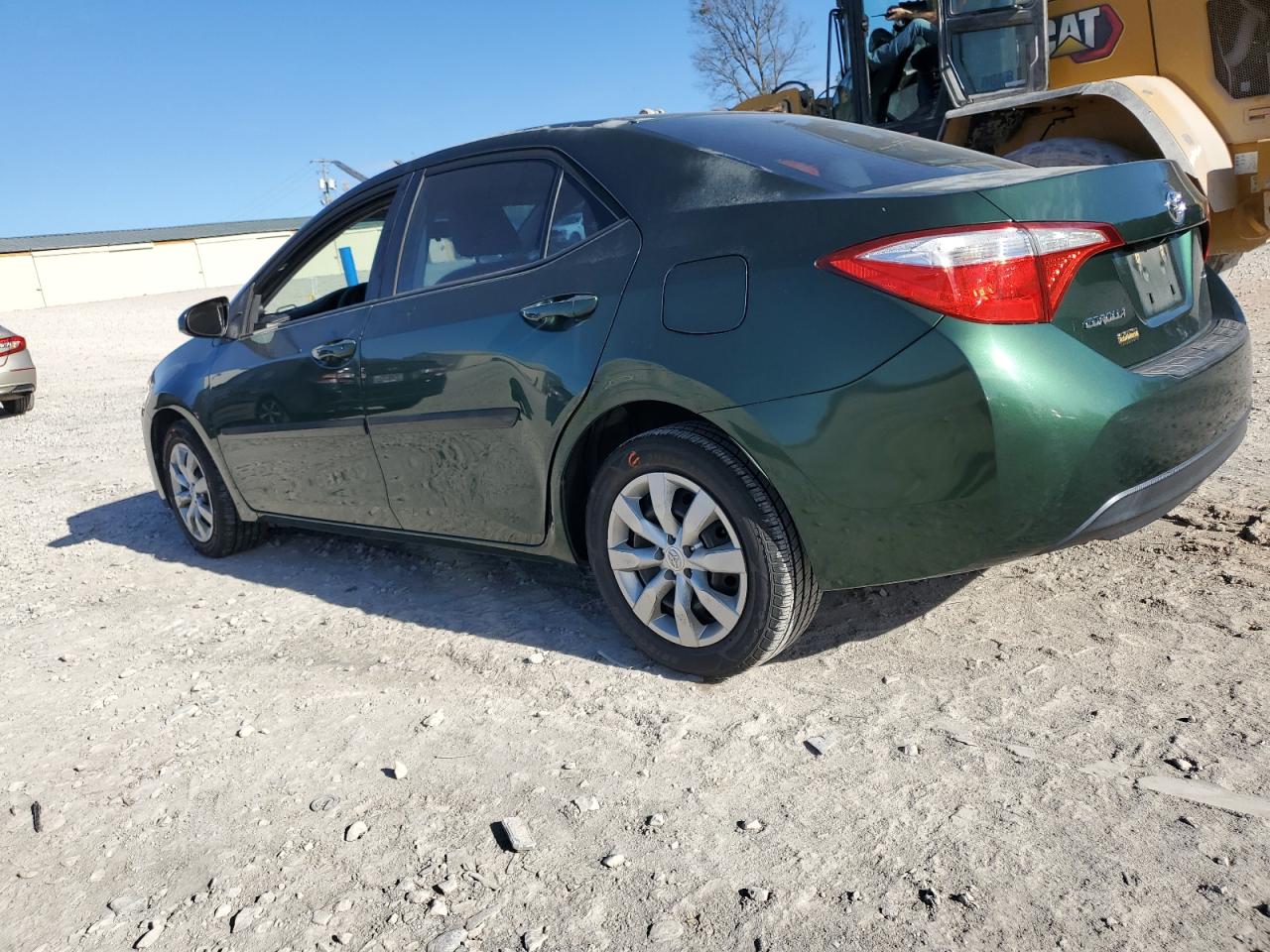 2014 Toyota Corolla VIN 2T1BURHE6EC174699 Copart auction photo, side / rear end damage thumbnail 2