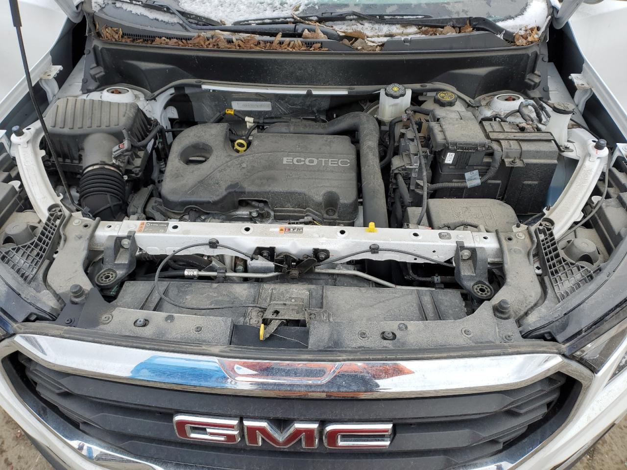 2022 GMC Terrain VIN 3GKALTEV1NL107011 Copart auction photo, front end / side damage thumbnail 13
