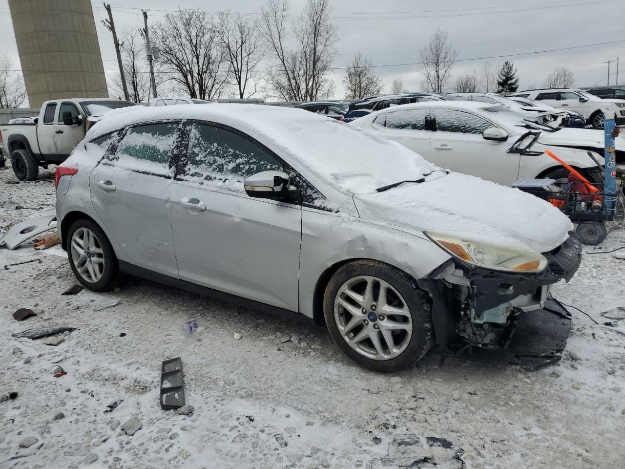 2014 Ford Focus VIN 1FADP3K26EL325258 Copart auction photo, all over damage thumbnail 4