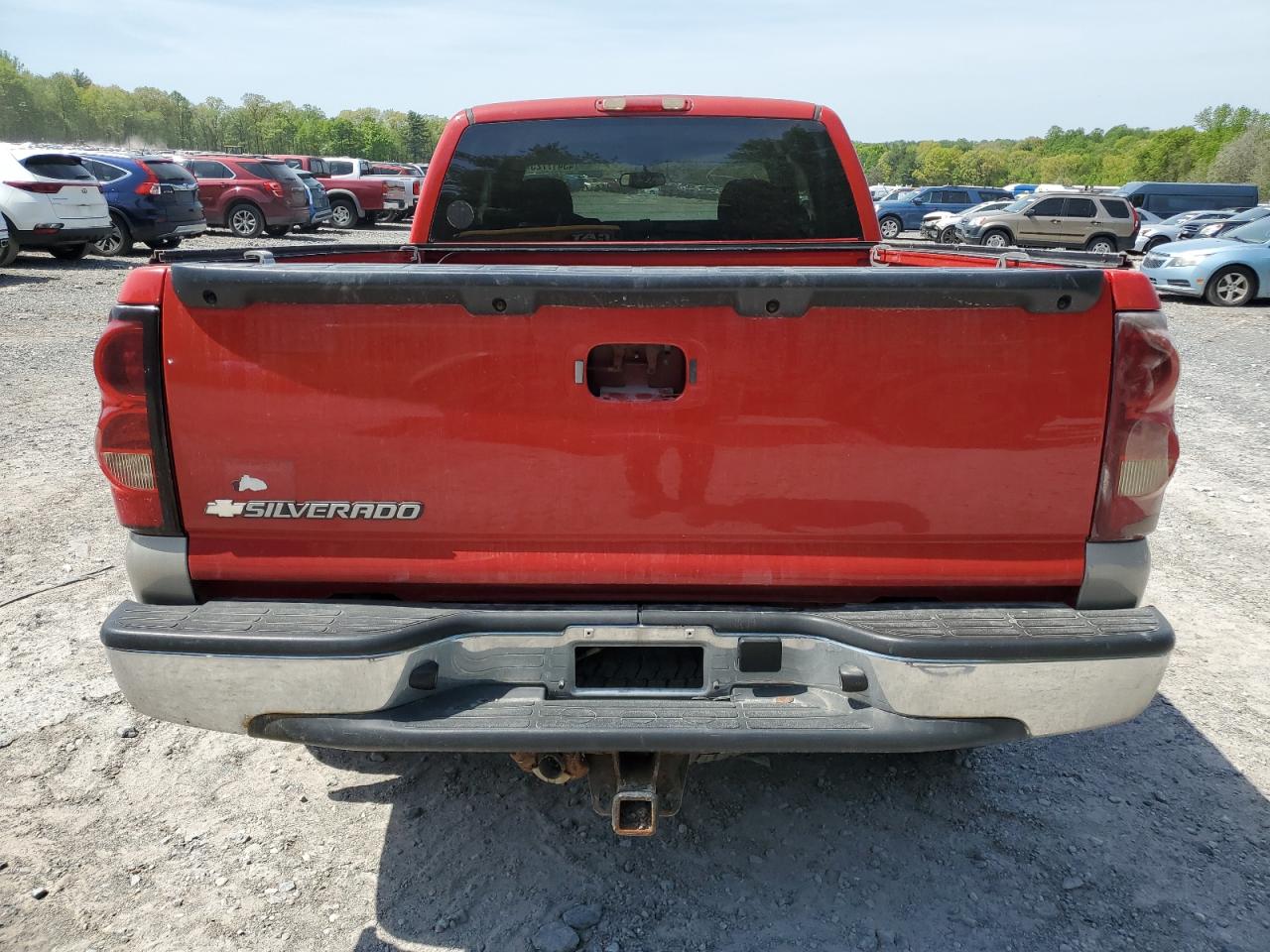 2006 Chevrolet Silverado VIN 1GCEK19B26Z262939 Copart auction photo, front end / side damage thumbnail 6